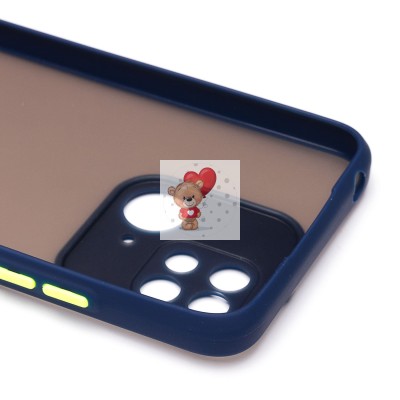 Чехол-накладка для Xiaomi Redmi 10C (темно-синий/черный) - PC041 Чехол-накладка для Xiaomi Redmi 10C (темно-синий/черный) - PC041