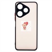 Чехол-накладка для Xiaomi Redmi 13 4G (черный) - PC041 Чехол-накладка для Xiaomi Redmi 13 4G (черный) - PC041