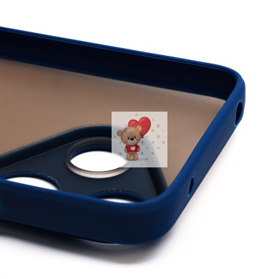 Чехол-накладка для Xiaomi Redmi 13 4G (темно-синий) - PC041