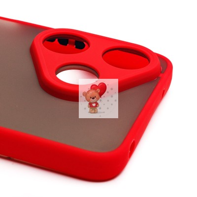 Чехол-накладка для Xiaomi Redmi 13 4G (красный) - PC041