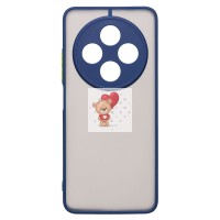 Чехол-накладка для Xiaomi Redmi 14C 4G (темно-синий) - PC041