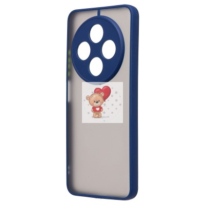 Чехол-накладка для Xiaomi Redmi 14C 4G (темно-синий) - PC041