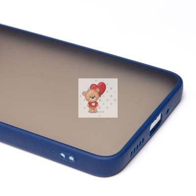 Чехол-накладка для Xiaomi Redmi 14C 4G (темно-синий) - PC041