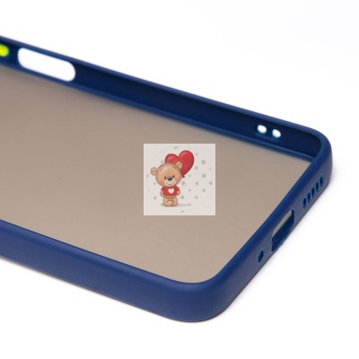 Чехол-накладка для Xiaomi Redmi 14C 4G (темно-синий) - PC041