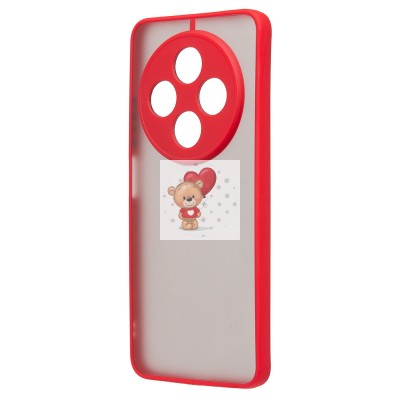 Чехол-накладка для Xiaomi Redmi 14C 4G (красный) - PC041