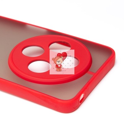 Чехол-накладка для Xiaomi Redmi 14C 4G (красный) - PC041