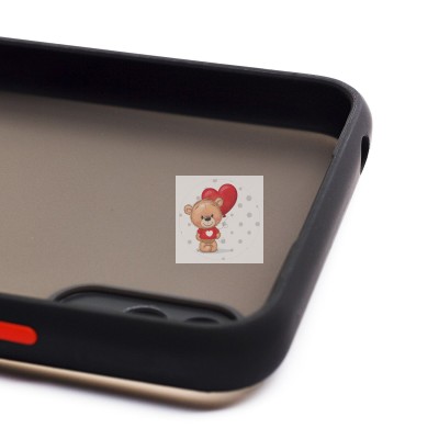 Чехол-накладка для #Xiaomi Redmi 9A/Xiaomi Redmi 9i (черный/черный) - PC041