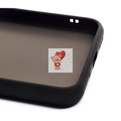 Чехол-накладка для #Xiaomi Redmi 9A/Xiaomi Redmi 9i (черный/черный) - PC041