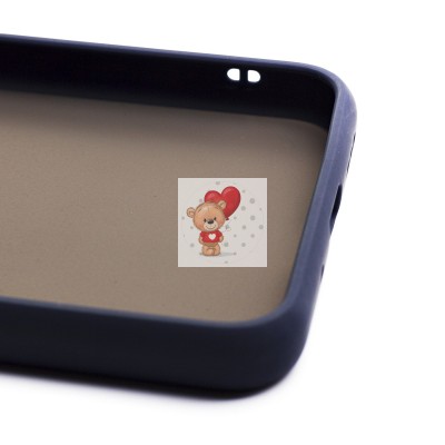 Чехол-накладка для Xiaomi Redmi 9i (темно-синий/черный) - PC041