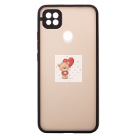 Чехол-накладка для Xiaomi Redmi 9C (черный/черный) - PC041 Чехол-накладка для Xiaomi Redmi 9C (черный/черный) - PC041