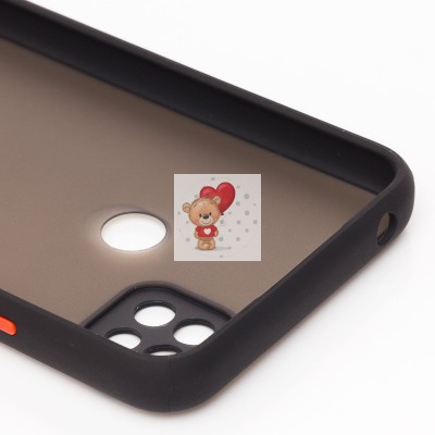 Чехол-накладка для Xiaomi Redmi 9C (черный/черный) - PC041