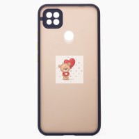 Чехол-накладка для Xiaomi Redmi 9C (темно-синий/черный) - PC041