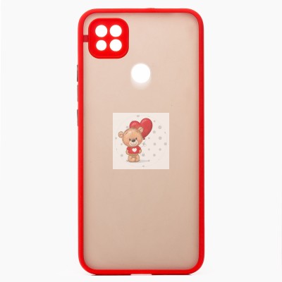 Чехол-накладка для Xiaomi Redmi 9C (красный/черный) - PC041