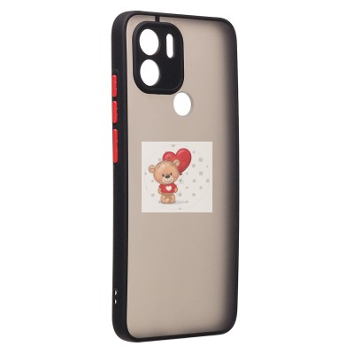 Чехол-накладка для Xiaomi Redmi A1+ (черный) - PC041