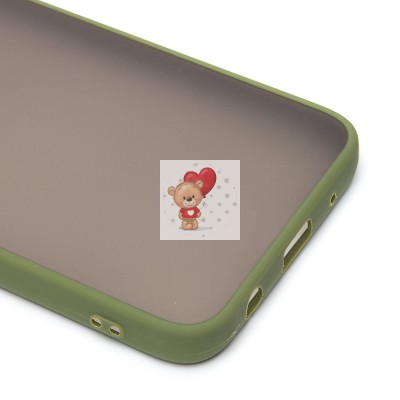 Чехол-накладка для Xiaomi Redmi A2 (мятный/черный) - PC041