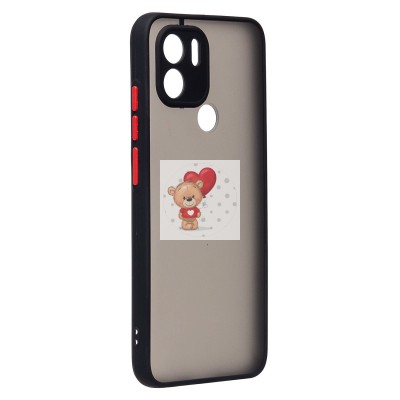 Чехол-накладка для Xiaomi Redmi A2+ (черный) - PC041