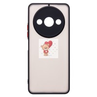 Чехол-накладка для Xiaomi Redmi A3 (черный) - PC041