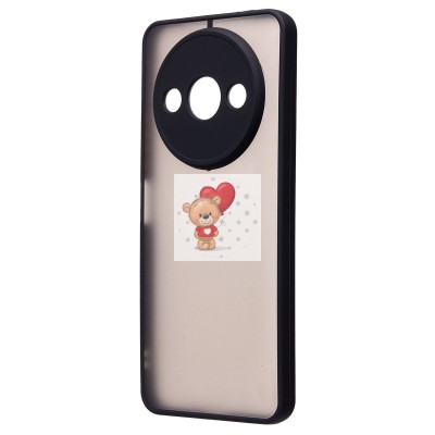 Чехол-накладка для Xiaomi Redmi A3 (черный) - PC041