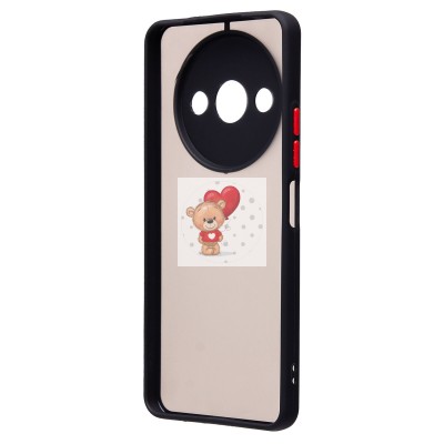 Чехол-накладка для Xiaomi Redmi A3 (черный) - PC041