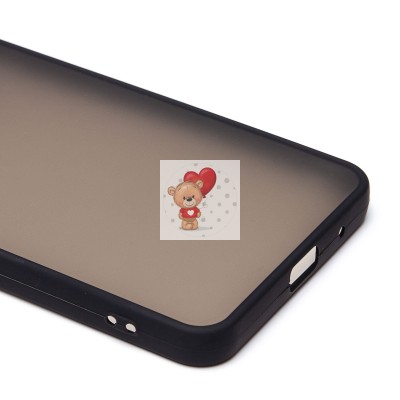 Чехол-накладка для Xiaomi Redmi A3 (черный) - PC041