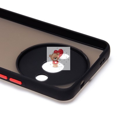 Чехол-накладка для Xiaomi Redmi A3 (черный) - PC041