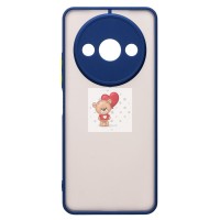 Чехол-накладка для Xiaomi Redmi A3 (темно-синий) - PC041