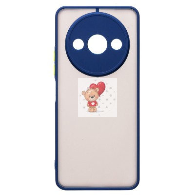 Чехол-накладка для Xiaomi Redmi A3 (темно-синий) - PC041 Чехол-накладка для Xiaomi Redmi A3 (темно-синий) - PC041