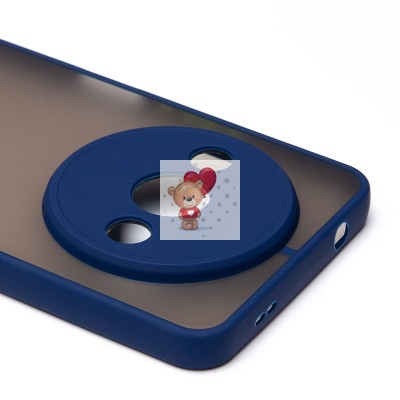 Чехол-накладка для Xiaomi Redmi A3 (темно-синий) - PC041