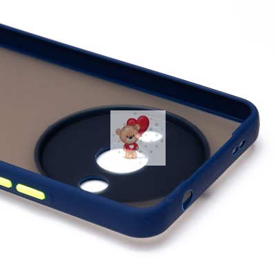 Чехол-накладка для Xiaomi Redmi A3 (темно-синий) - PC041