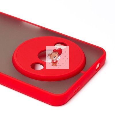 Чехол-накладка для Xiaomi Redmi A3 (красный) - PC041