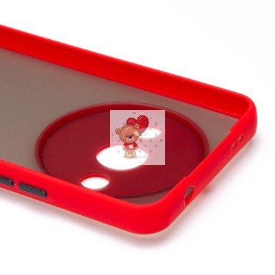 Чехол-накладка для Xiaomi Redmi A3 (красный) - PC041