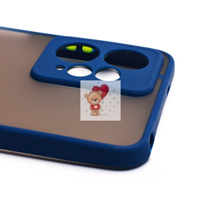 Чехол-накладка для Xiaomi Redmi Note 12 4G (темно-синий) - PC041 Чехол-накладка для Xiaomi Redmi Note 12 4G (темно-синий) - PC041