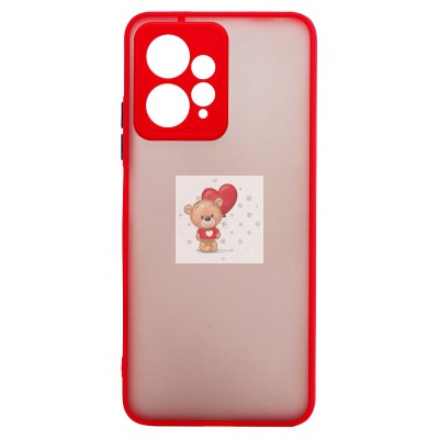 Чехол-накладка для Xiaomi Redmi Note 12 4G (красный) - PC041 Чехол-накладка для Xiaomi Redmi Note 12 4G (красный) - PC041