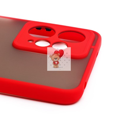 Чехол-накладка для Xiaomi Redmi Note 12 4G (красный) - PC041