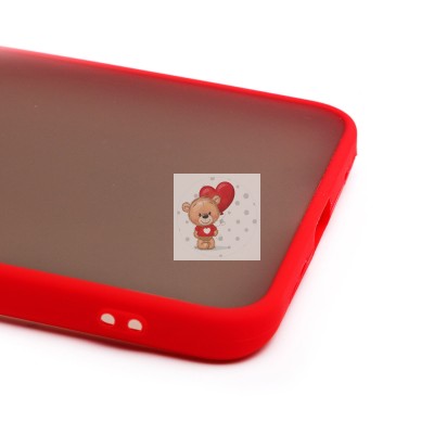 Чехол-накладка для Xiaomi Redmi Note 12 4G (красный) - PC041