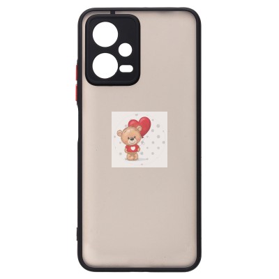 Чехол-накладка для Xiaomi Redmi Note 12 5G Global (черный) - PC041 Чехол-накладка для Xiaomi Redmi Note 12 5G Global (черный) - PC041