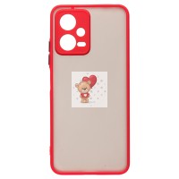 Чехол-накладка для Xiaomi Redmi Note 12 5G Global (красный) - PC041