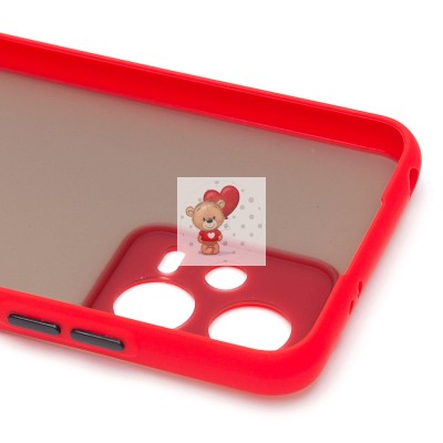 Чехол-накладка для Xiaomi Redmi Note 12 5G Global (красный) - PC041