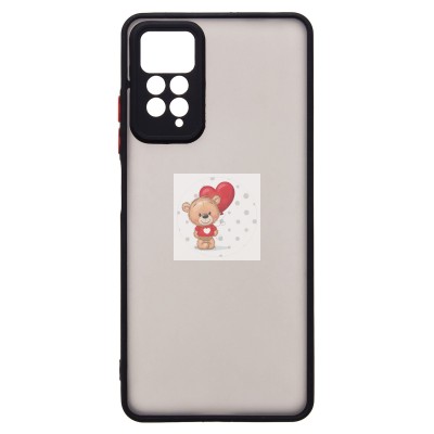 Чехол-накладка для Xiaomi Redmi Note 12 Pro 4G (черный) - PC041 Чехол-накладка для Xiaomi Redmi Note 12 Pro 4G (черный) - PC041