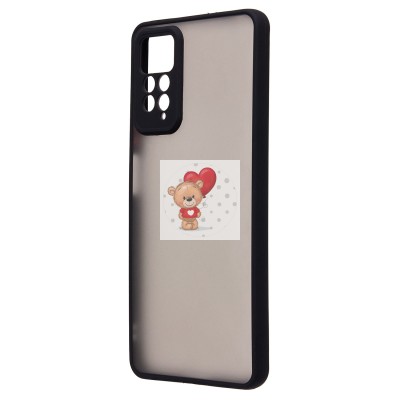 Чехол-накладка для Xiaomi Redmi Note 12 Pro 4G (черный) - PC041