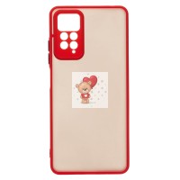 Чехол-накладка для Xiaomi Redmi Note 12 Pro 4G (красный) - PC041