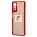 Чехол-накладка для Xiaomi Redmi Note 12 Pro 4G (красный) - PC041