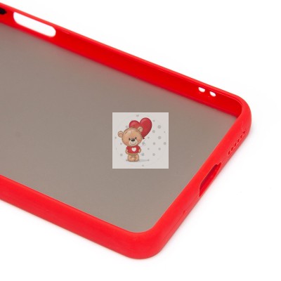 Чехол-накладка для Xiaomi Redmi Note 12 Pro 4G (красный) - PC041