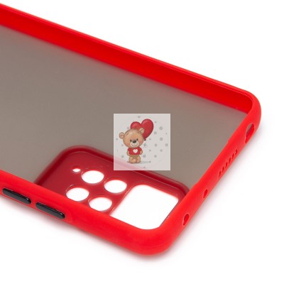 Чехол-накладка для Xiaomi Redmi Note 12 Pro 4G (красный) - PC041