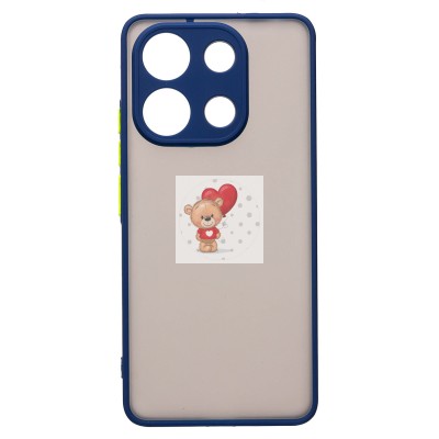 Чехол-накладка для Xiaomi Redmi Note 13 4G Global (темно-синий) - PC041 Чехол-накладка для Xiaomi Redmi Note 13 4G Global (темно-синий) - PC041