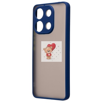 Чехол-накладка для Xiaomi Redmi Note 13 4G Global (темно-синий) - PC041 Чехол-накладка для Xiaomi Redmi Note 13 4G Global (темно-синий) - PC041