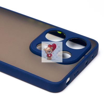 Чехол-накладка для Xiaomi Redmi Note 13 4G Global (темно-синий) - PC041 Чехол-накладка для Xiaomi Redmi Note 13 4G Global (темно-синий) - PC041