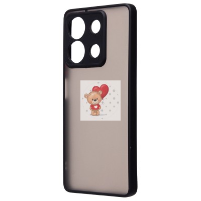 Чехол-накладка для Xiaomi Redmi Note 13 5G Global (черный) - PC041