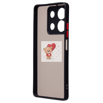 Чехол-накладка для Xiaomi Redmi Note 13 5G Global (черный) - PC041