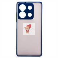 Чехол-накладка для Xiaomi Redmi Note 13 5G Global (темно-синий) - PC041